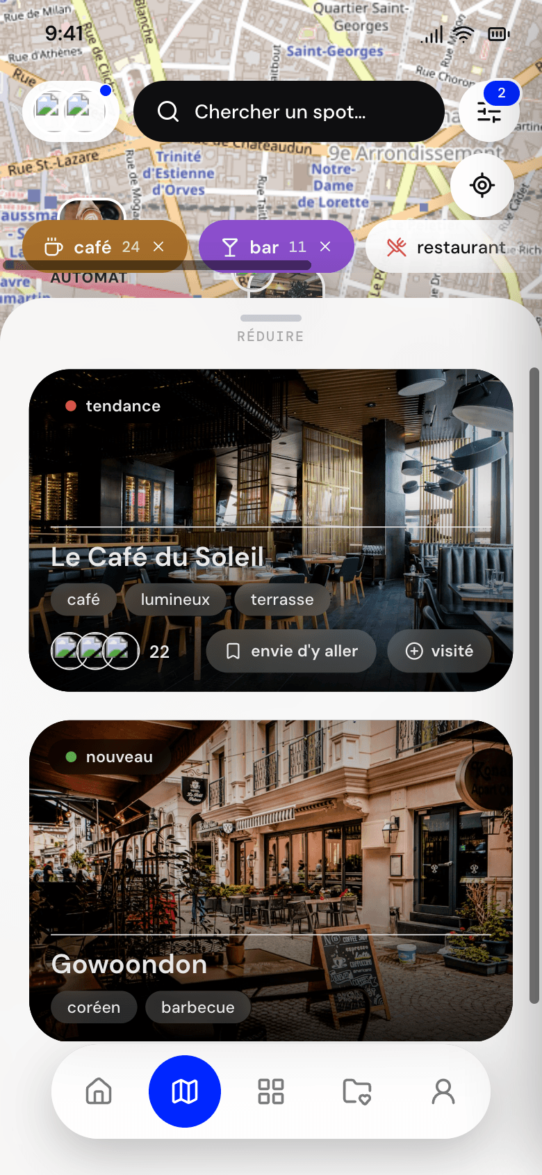 COTSPOT+ Carte Interactive